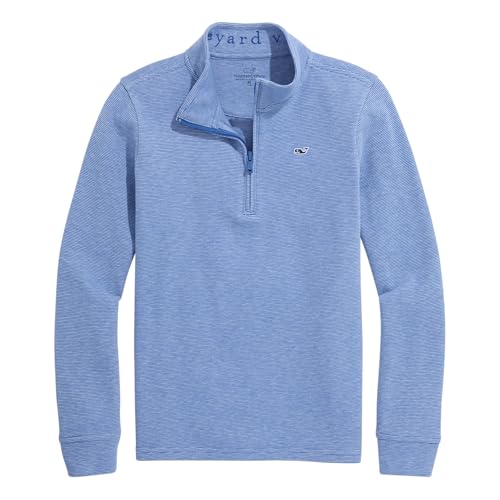 Image of Vineyard Vines Kids Saltwater Quarter Zip (Toddler /Little Kid /Big Kid)