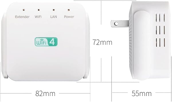 Vortex WiFi Extender, Vortex WiFi 6 Extender, WiFi Speed Increaser, Speedwave WiFi Extender 300Mbps, Wireless Signal Repeater Booster360° Full Coverage by Aimery - Image 3