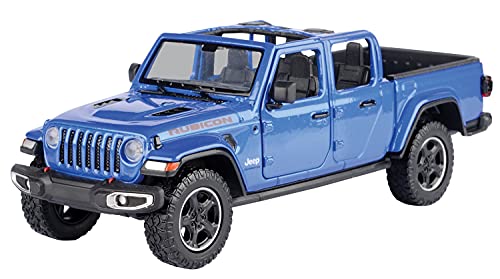 Motormax Toy 2021 Gladiator Rubicon Pickup Truck Azul 1:24