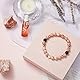 Kristallheilende Duftkerze und ätherisches Öl Armband Set für Frauen, Beste Freundin, Schwester Geburtstagsgeschenke für sie, Angstlinderung Armband und Aromatherapie Schlaföl,