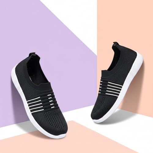 Image of Women's Trendy Sneakers - Fashionable Comfort for Every Step Alia-3