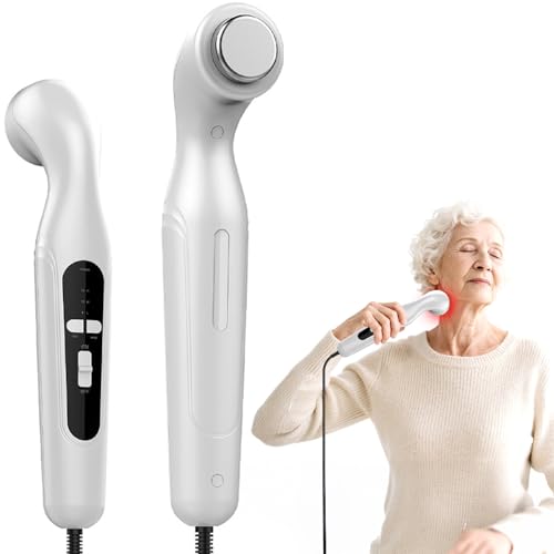 Tragbarer Ultraschall-Massagegerät – mit Adapter, Tiefenentspannungsgerät für Zuhause mit intelligenter Steuerung zur Entspannung von Verspannungen