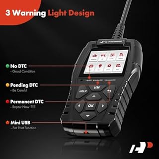 A-Premium AD200 Professional OBD2 Scanner Car Diagnostic Tool, OBDII EOBD Code Reader, Enhanced Check Car Engine Light Diagnostic Scan Tool, Upgraded Fault Code Scanner for All Vehicles from 1996