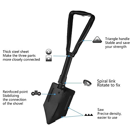Fms Military Folding Survival Entrenching Tool #TOP27
