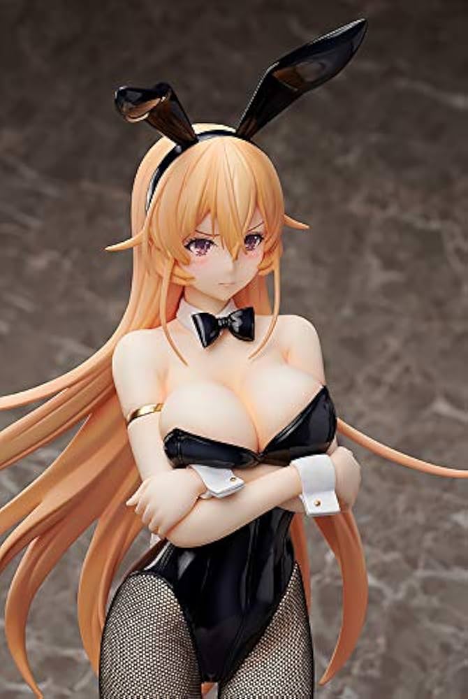食戟のソーマ 薙切 えりな バニー ver. B STYLE 1/4 スケール Amazon | 食戟のソーマ 薙切えりな ビキニバニーVer. 1/4