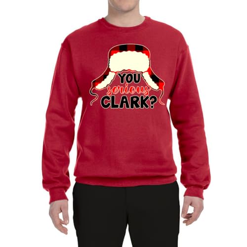 Wild Bobby You Serious Clark? Christmas Unisex Crewneck Graphic Sweatshirt3