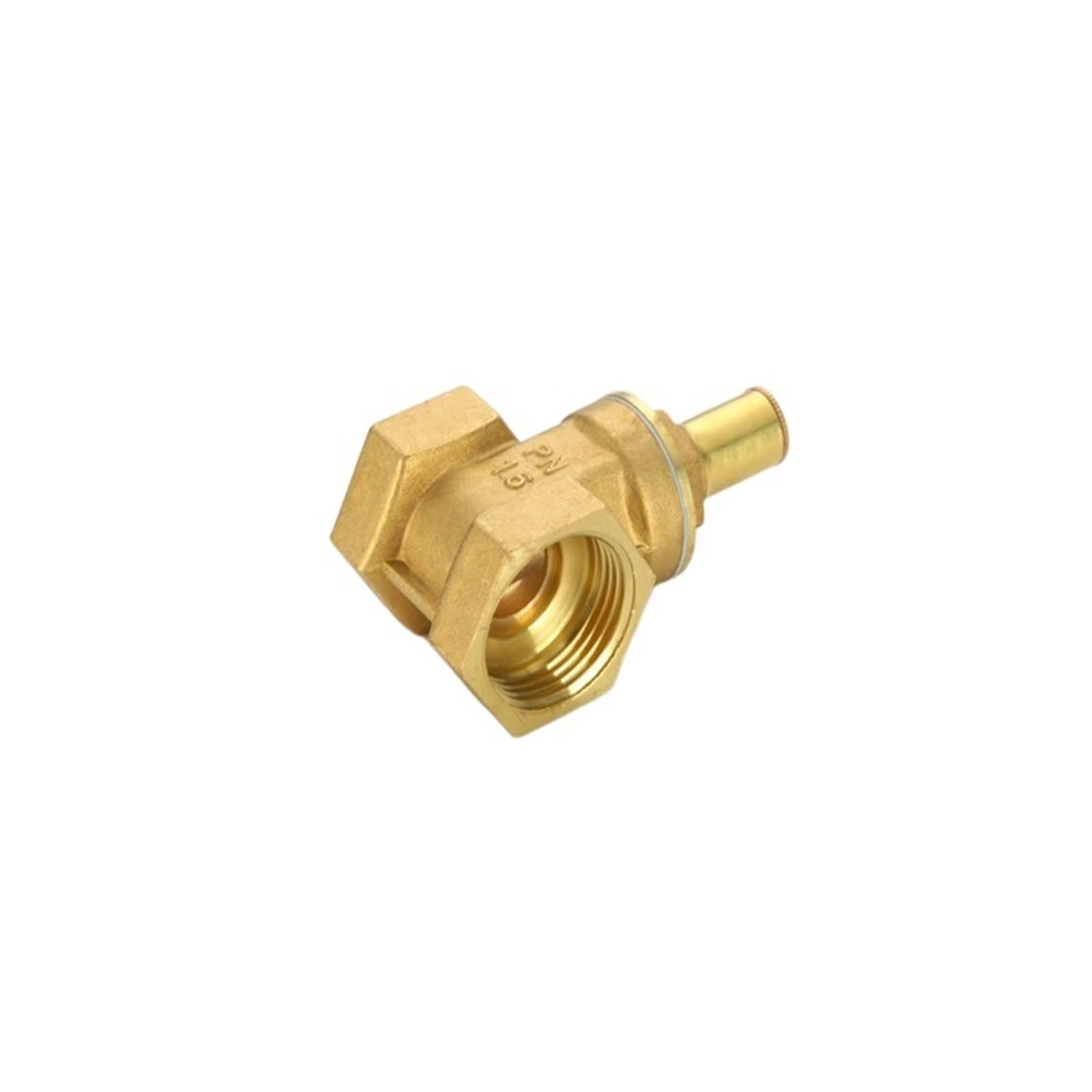 1/2 Et Quot 3/4 1 Vanne En Laiton Avec Serrure À L'intérieur De La Clé Triangle Conduite D'eau Compteur Verrouillage Antivol Avant éConomie D'Eau éTanche(3/4")