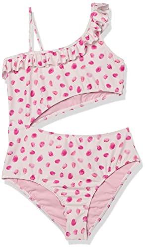 Monokini de un hombro para niñas ideal para vacaciones de playa