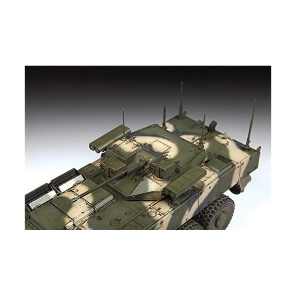 Zvezda 530003696 530003696-1:35" Bumerang-BM Russ.InfantryFight.Veh-Plastikbausatz-Modellbausatz-Zusammenbauen-Bausatz-für Einsteiger-detailliert, unlackiert – Bild 5