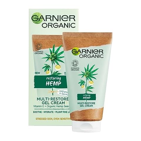 Garnier Organic Hemp Gel Cream for Sensitive Skin Cover