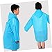 FOYTOKI Boys and Girls Raincoat Hood Rain Poncho for Boys Girls Raincoat for Outdoor