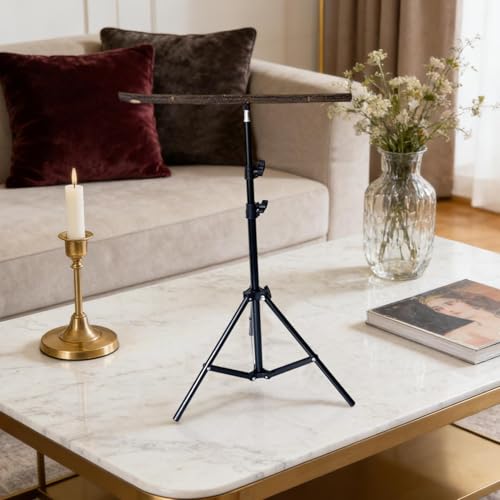 Support de jeu pour oiseaux avec base trépied compacte pour cage - 4