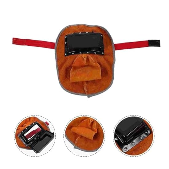 Yctze 5 Pezzi Lenti Di Ricambio Per Saldatura Per Schermo Grande, Accessori Per PC Con Resistenza Alla Compressione Per Maschera Per Saldatore - Lenti Di Ricambio Per Casco Per - Foto 11