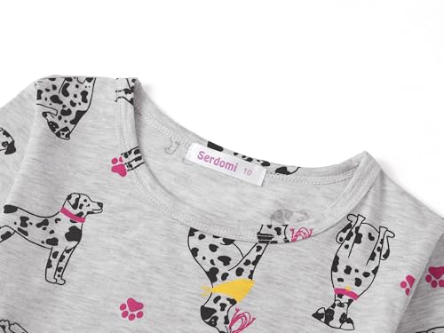 Image of Girls Long Sleeve T-Shirt Cute Versatile Basic Casual Top Size 6-18 | Soft Stretchy Tee for All Day Comfort, Versatile Layering Top for Cold Days, Cute Casual Style for Girls, Durable Easy Care