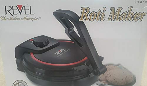 WGC Revel Roti CTM 630 Tortilla Flatbread Maker with Temperature Control, 10-Inch, Black
