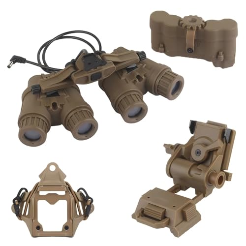 Lunettes Vision Nocturne GPNVG 18 Factice Support L4G24 Casque Airsoft Chasse Paintball WarGame