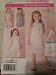 Simplicity Pillowcase Fashion Bag and Clothing Sewing Patterns for Girls, Sizes 3-8