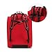 Professional First Aid Bags Empty, First Responder Trauma Bag with Multi Pockets Emergency Bag for Home Health Care, EMT, EMS, Red(Bag ONLY)