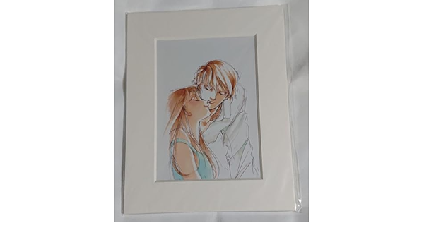 多田かおる イタズラなKiss 複製原画 イタズラなKiss THE MOVIE」原作者・多田かおるのキスシーン原画