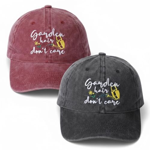 Halfchet 2 Top Gardening Hat Gifts for Women Christmas Birthday