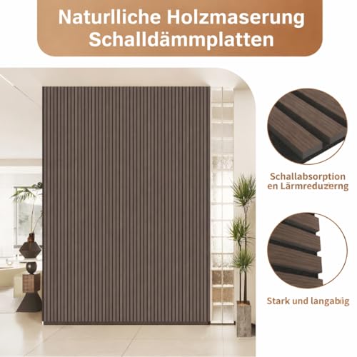 Panneau acoustique en bois 120x60cm avec feutre pour panneau mural absorbant le bruit de studio
