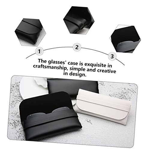 FRCOLOR 2 Unidades Estojo Para Óculos Porta Óculos Casual Óculos De Maquiagem Bolsas Organizadoras D
