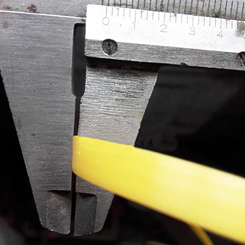 Reparación de sillas fácil con el material de mimbre de plástico amarillo OUdini de 5mm 5