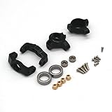 for FMS Fire Horse EAZYRC 1/18 Thunder Storm RC Remote Control car Metal Accessories C seat Steering Cup(Black)