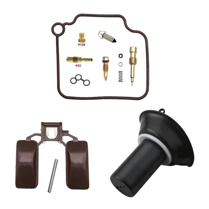 Kit réparation carburateur moto 125 VX 4T 2002-2004 avec valve à piston