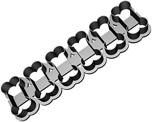 CookieCutterCom - Cortador de galletas de hueso de perro de 2 pulgadas, hecho a mano en los Estados Unidos