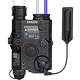 ACTIONUNION Airsoft PEQ-15S Pro UHP Visible Blue Laser + IR...