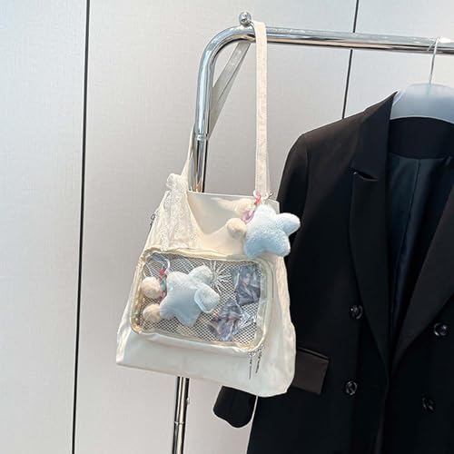 Itabag badge display bag with star pendant that can be carried on both shoulders, suitable for daily wear and fashion shows3
