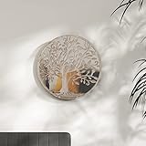 【Illumination Visuelle】 Installez-le pour réfléchir la lumière naturelle ou l’éclairage ambiant afin de rendre votre espace plus lumineux et plus spacieux. Une solution idéale pour mettre en valeur votre décoration intérieure.