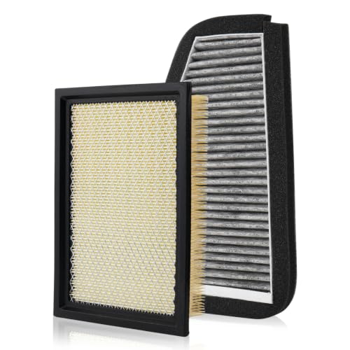 Image of Cabin & Engine Air Filter 2007-2012 Ford Escape, 2008-2011 Mazda Tribute, 2005-2011 Mercury Mariner Activated Carbon Cabin Filter Replace# CF10548 CA8997 Car Accessories
