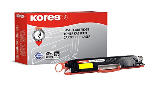 Kores Tonerkartuschen für Modell HP Pro CP 1025, M175, 1000 Seiten, yellow