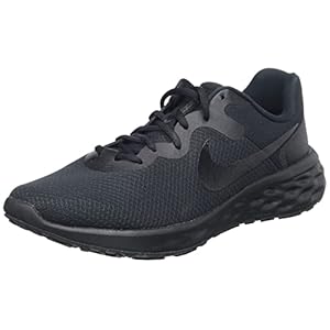 Nike Revolution 6 Nn, Chaussures de Course Homme, Black/Black-DK Smoke Grey, 42 EU