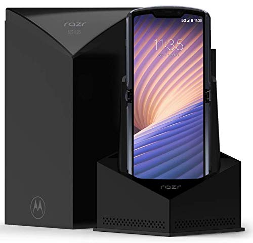 Motorola Razr 5G | Unlocked | Made for US 8/256GB | 48MP Camera | 2020 | Polished Graphite