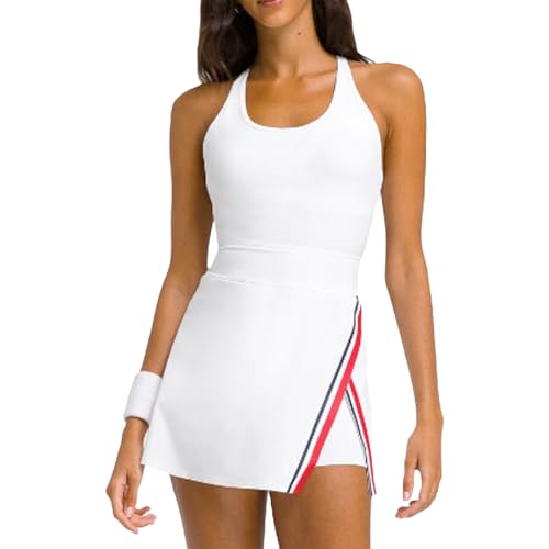 Robe sport femme avec soutien intégré du court de tennis au green de golf