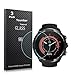 Youniker 3 Pack for Suunto 9 Baro Screen Protector Tempered Glass for Suunto 9 Baro Smart Watch Screen Protectors Foils Glass 9H 0.3MM,Anti-Scratch,Bubble Free