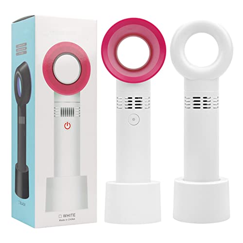 Rofitbest Mini Eyelash Fan Dryer Portable USB Rechargeable eyelash dryer fan for Essential Eyelash Extension Supplies (white)