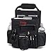 Tidify Car Front Seat Organizer [2023 UPDATED] with Dedicated Tablet and Laptop Storage Stabilizing Side Straps Soft Adjustable Shoulder Strap and Hardened Buckles Your Office Away from Office