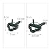 Relaxdays, Verde Set de Soportes para Plantas, 110 Piezas, Clips, Alambre con...