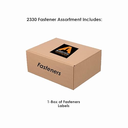 Miniatura 5 de Juego surtido de accesorios de acero inoxidable de 2,230 piezas de 18-8 hilos con tornillos de tapa hexagonal, tuercas hexagonales, tuercas de