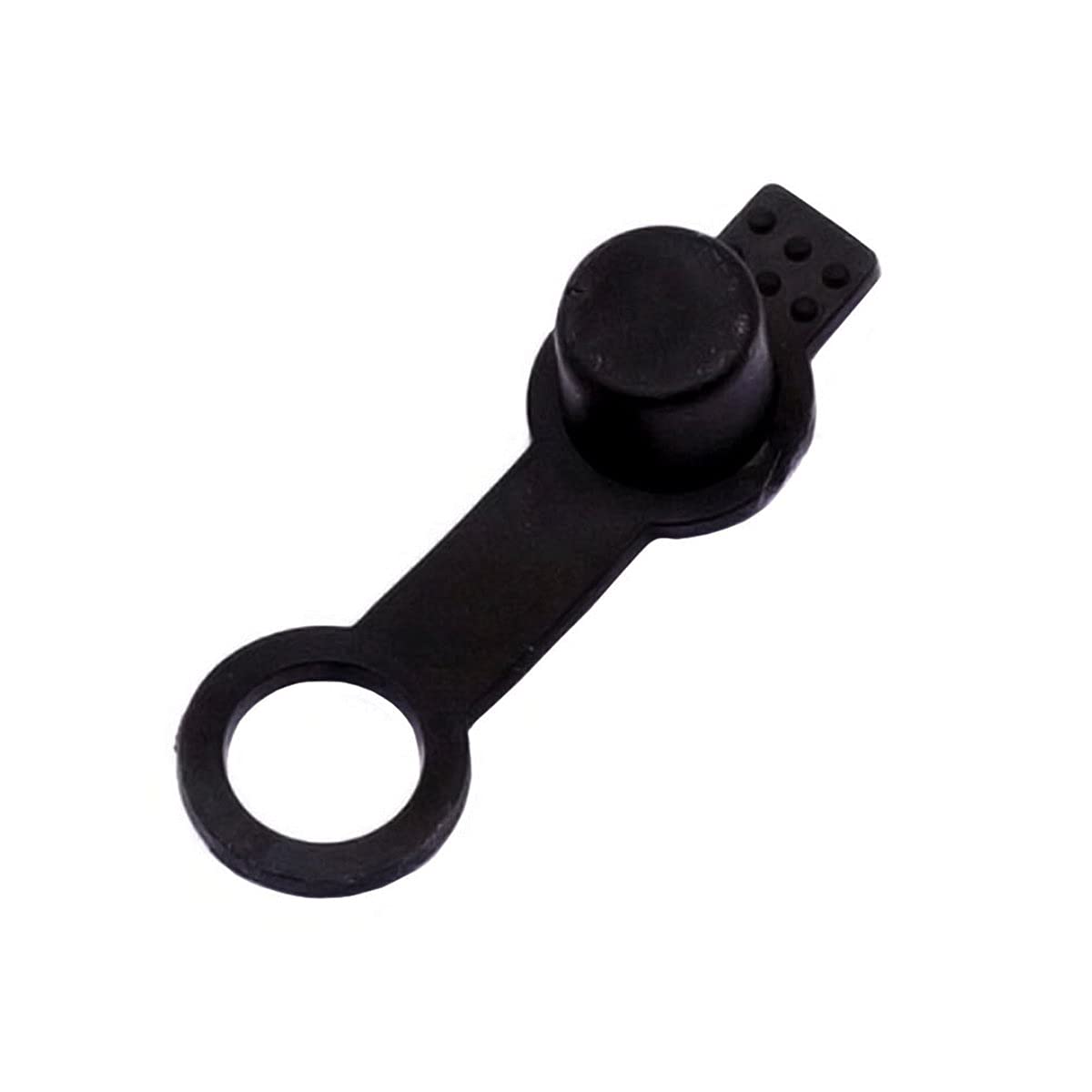 Fearless Paintball Rubber HPA Fill Nipple Cover with Lanyard - 100 Pack