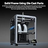 Creality K1 SE 3D Printer, 2024 New Version 600mm/s High-Speed Hands-Free Auto Leveling Flagship-Level Direct Extruder Quick-swap Tri-Metal Nozzle K1 Upgrade 3D Printer - Image 6