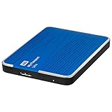 WD My Passport Ultra - Disco portátil ultracompacto de 1 TB, USB 3.0 (con Copia de Seguridad automática y en la Nube) Azul