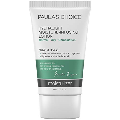 Paula's Choice HYDRALIGHT Moisture Infusing Lotion with Vitamin C, Green Tea & Squalane, Moisturizer for Sensitive, Oily Skin, 2 Ounce