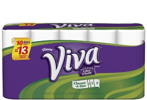 Viva Choose-a-Size Big Roll Paper Towels, 10 Rolls