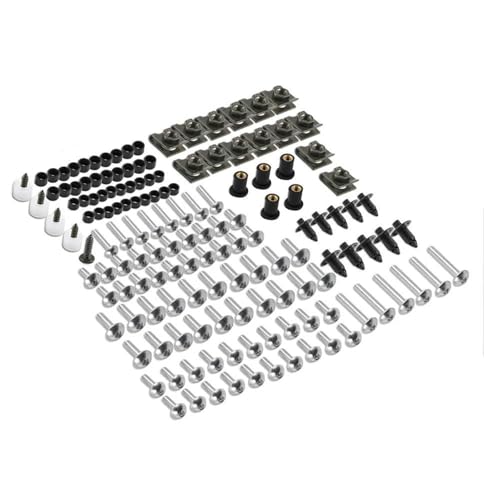 190PCS �I�[�g�o�C�t�F�A�����O�{���g �ɓK������X�Y�L GSX 1300 R 1300R GSX1300R 1999-2016 �p �l�W�L�b�g �t�@�X�i�[ �{�f�B���[�N�l�W �t�F�A�����O �{���g �L�b�g(��)