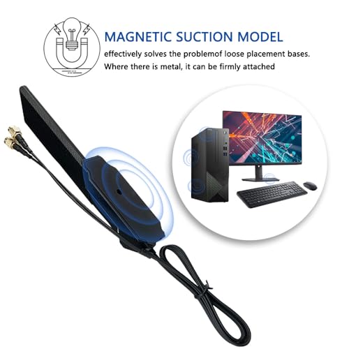 Antena de línea de cable WiFi soluciona caídas de internet en ROG Strix 2